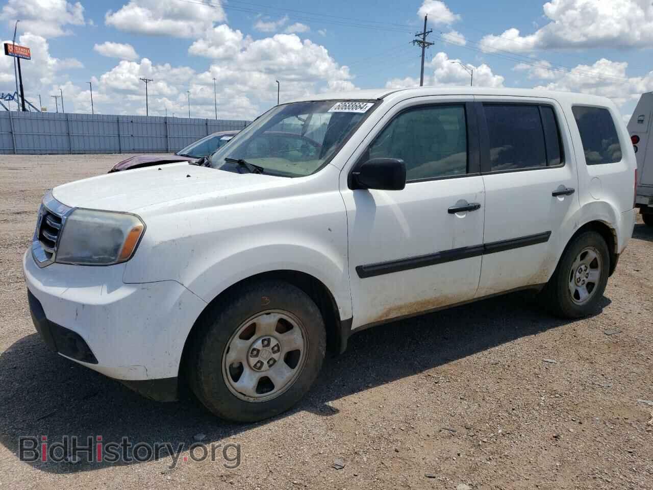 Photo 5FNYF4H26CB016398 - HONDA PILOT 2012