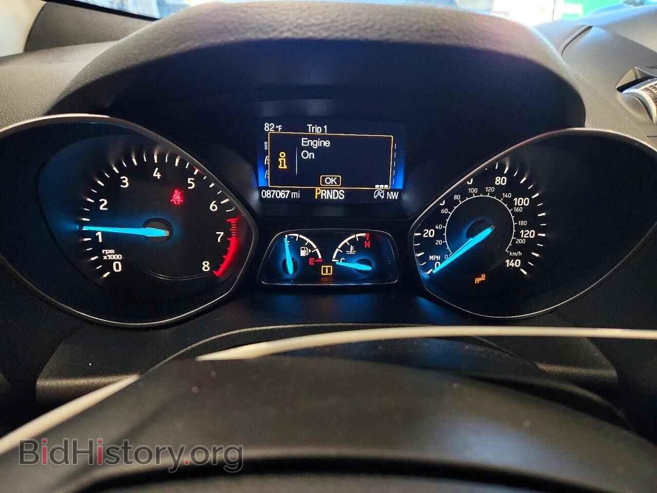 2017 FORD ESCAPE - VIN: 1FMCU0J92HUB62419 - Фото 9