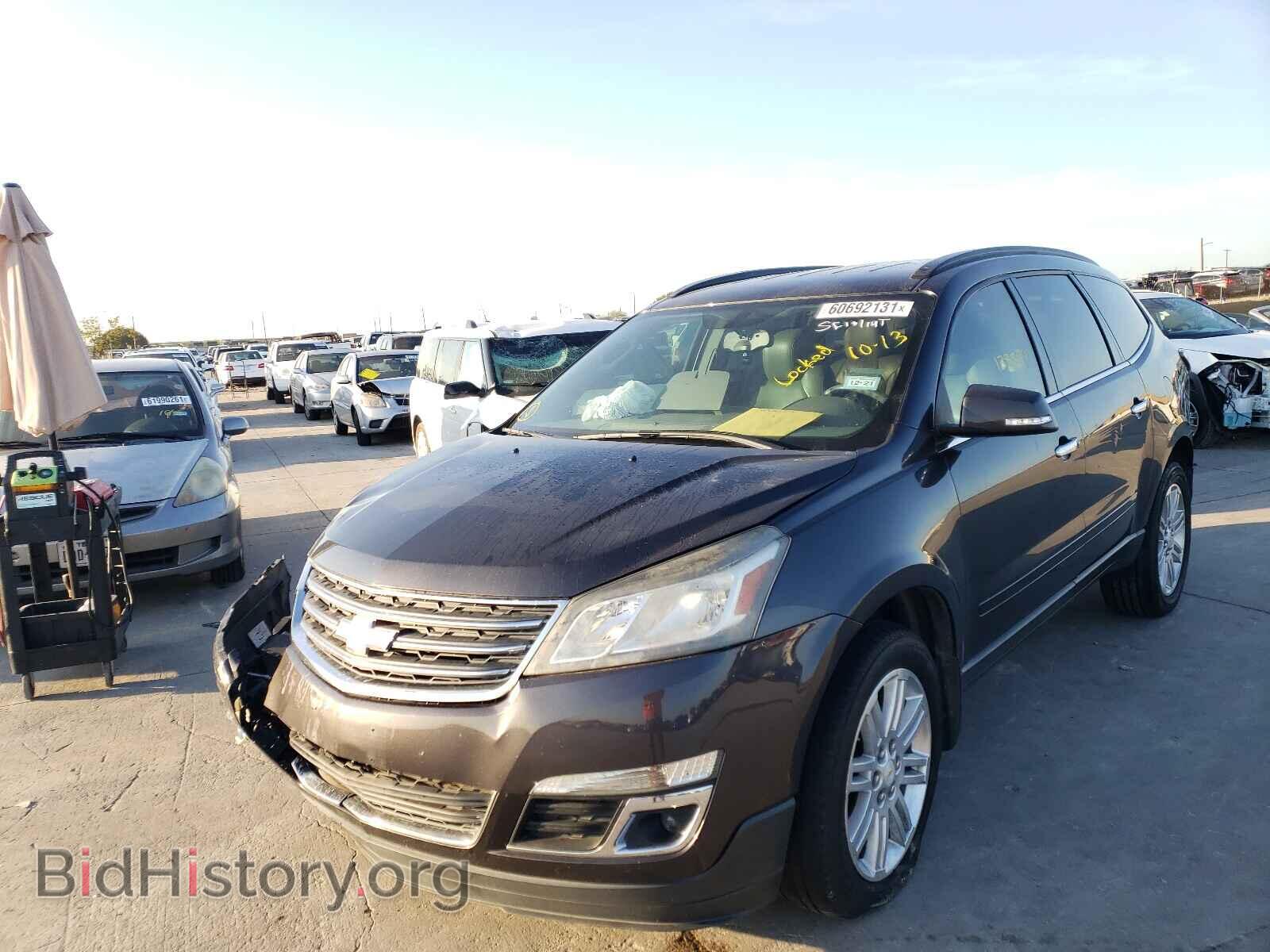 2014 CHEVROLET TRAVERSE - VIN: 1GNKRGKD4EJ310765 - Фото 2