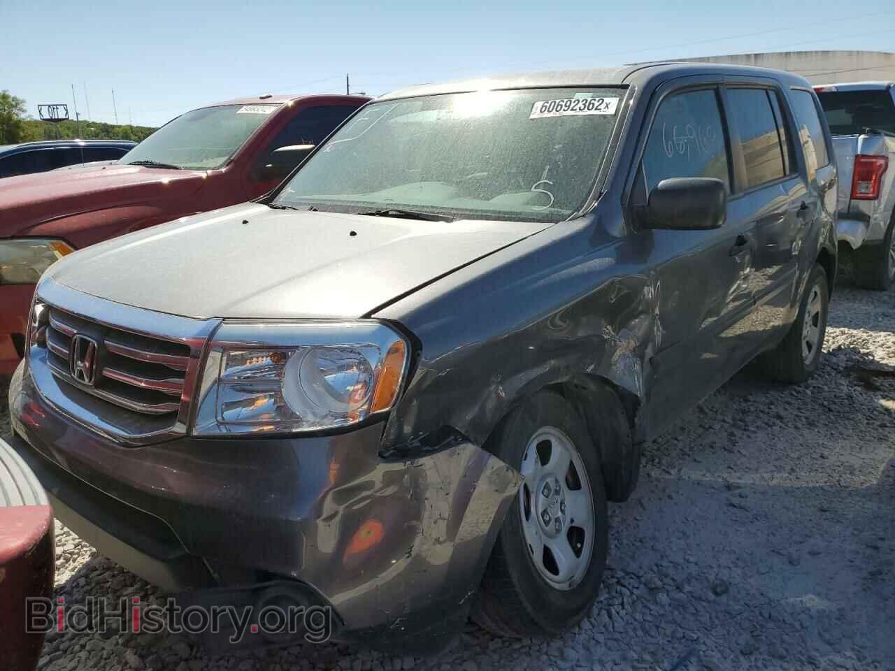 Photo 5FNYF4H21EB018160 - HONDA PILOT 2014