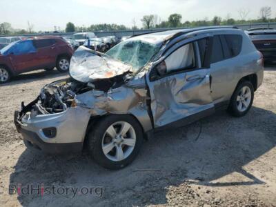 2015 Jeep COMPASS LATITUDE, silver — VIN 1C4NJDEB4FD207996, Copart