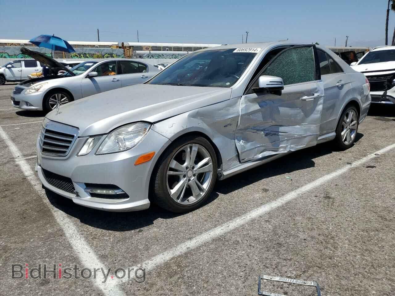 Photo WDDHF5KB5CA539098 - MERCEDES-BENZ E-CLASS 2012