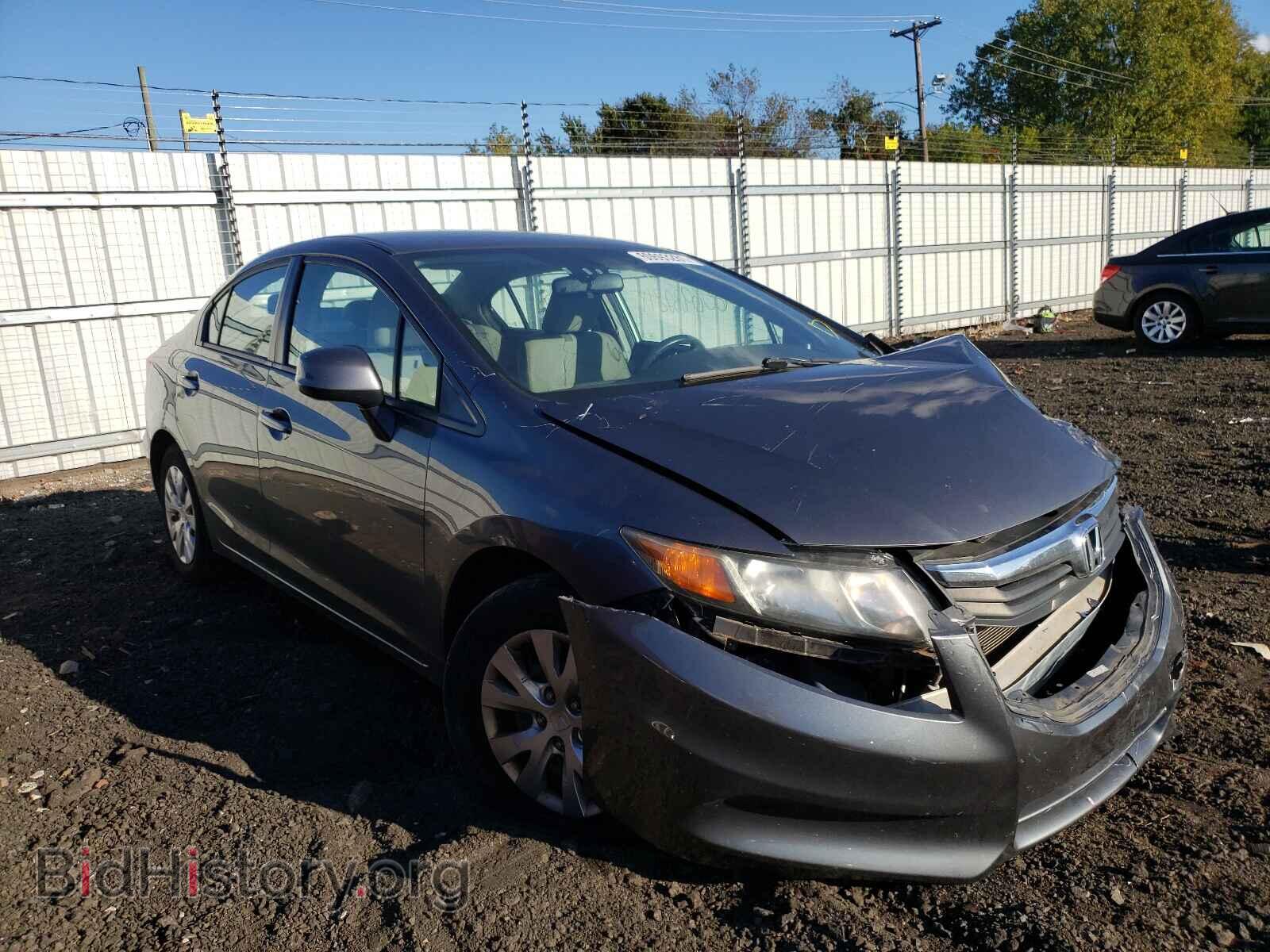 Фотография 2HGFB2F55CH301187 - HONDA CIVIC 2012