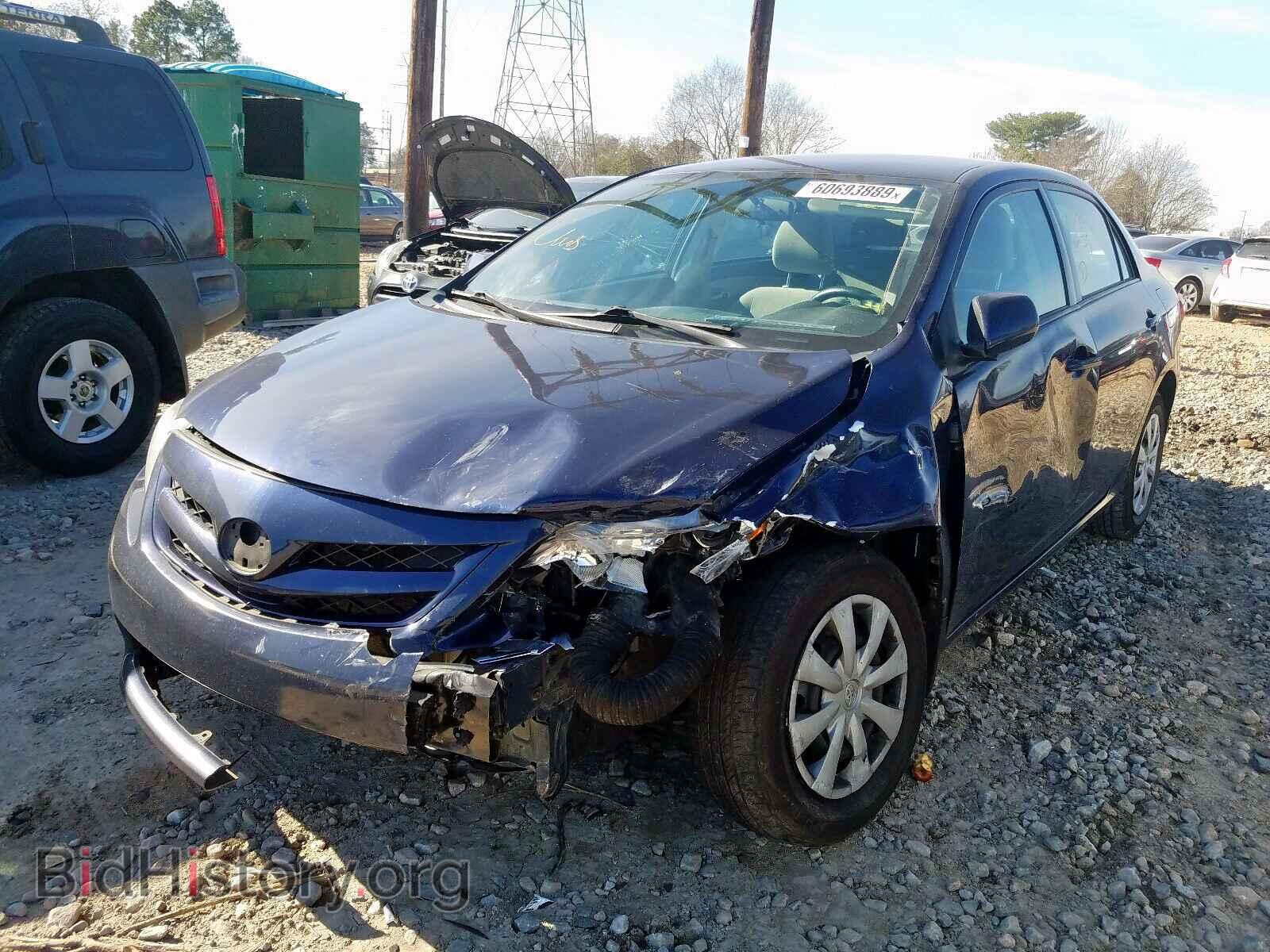 2011 TOYOTA COROLLA - VIN: 2T1BU4EE4BC647907 - Photo 2