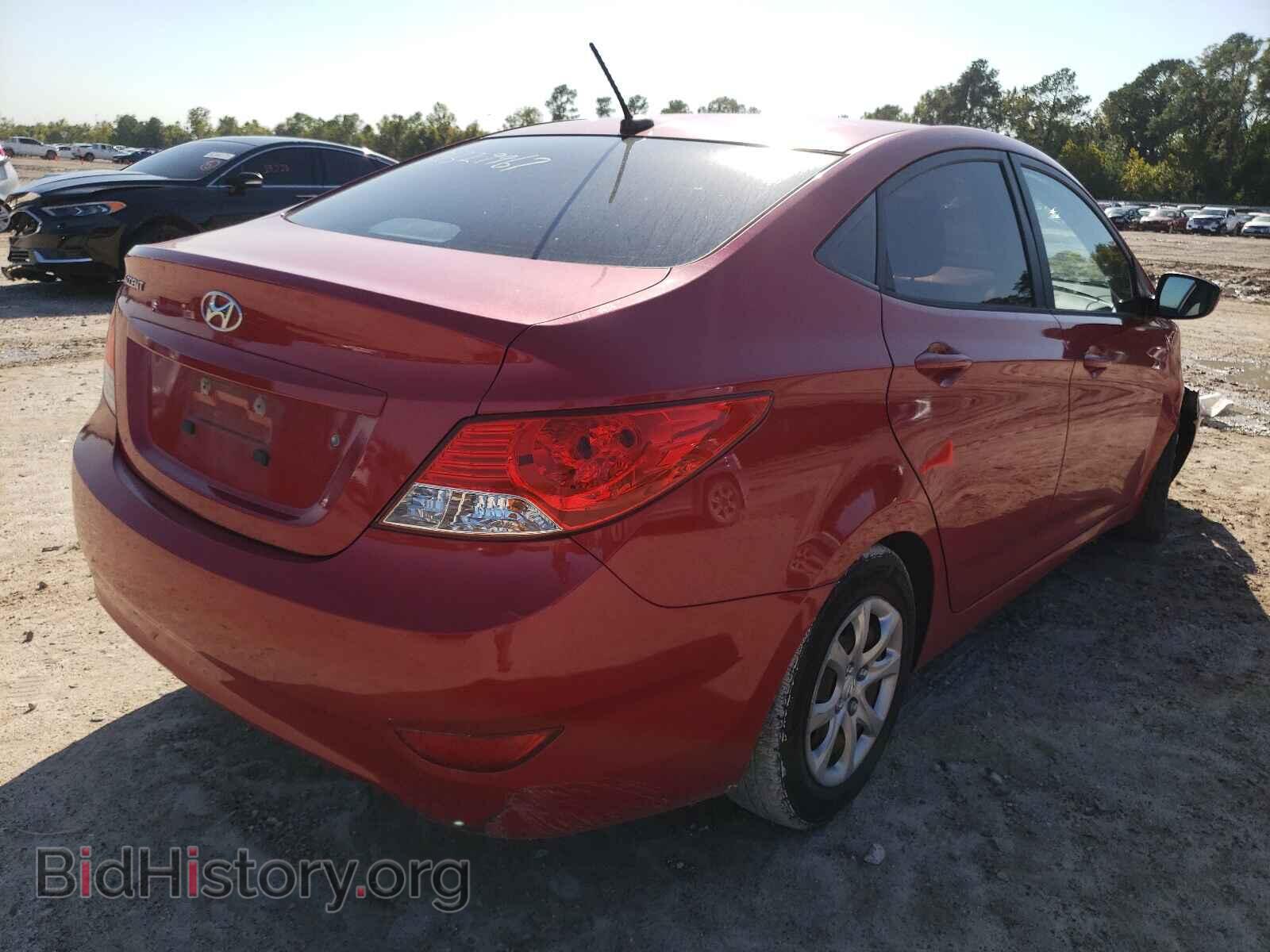 2013 HYUNDAI ACCENT - VIN: KMHCT4AE2DU540031 - Фото 4