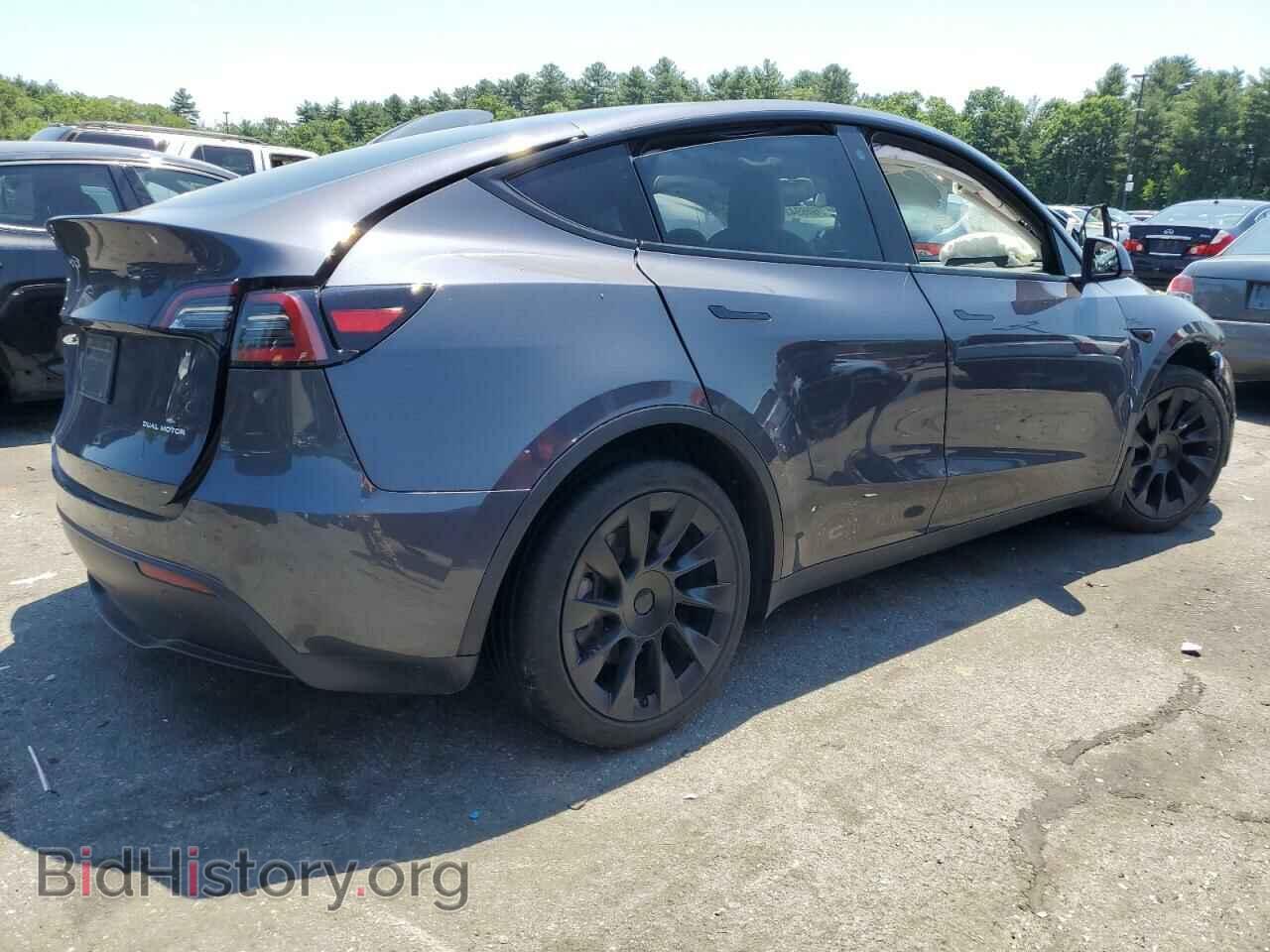 2022 TESLA MODEL Y - VIN: 7SAYGDEE4NF369496 - Фото 3