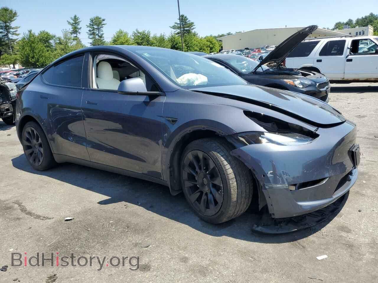 2022 TESLA MODEL Y - VIN: 7SAYGDEE4NF369496 - Фото 4
