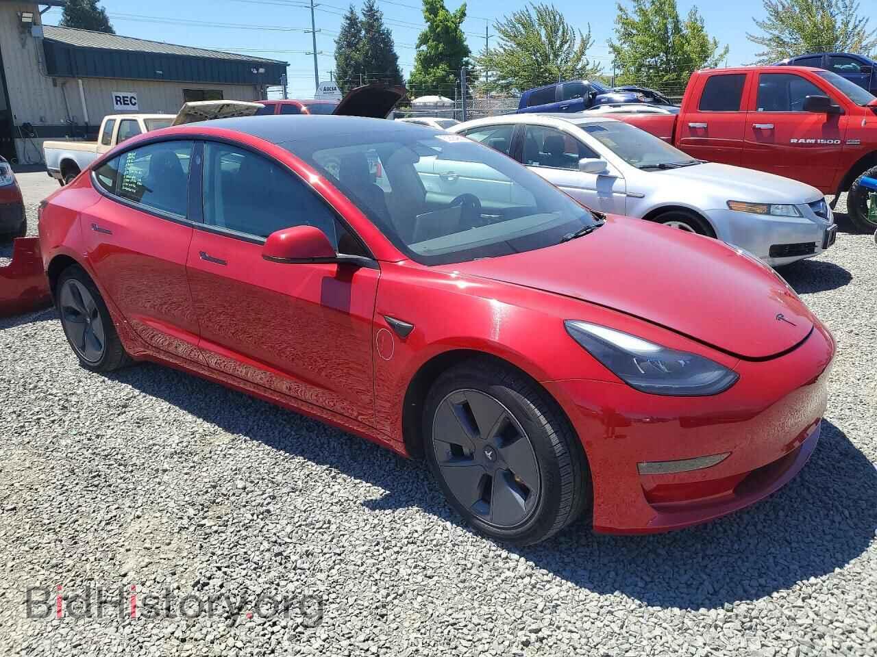 2022 TESLA MODEL 3 - VIN: 5YJ3E1EB2NF367344 - Фото 4