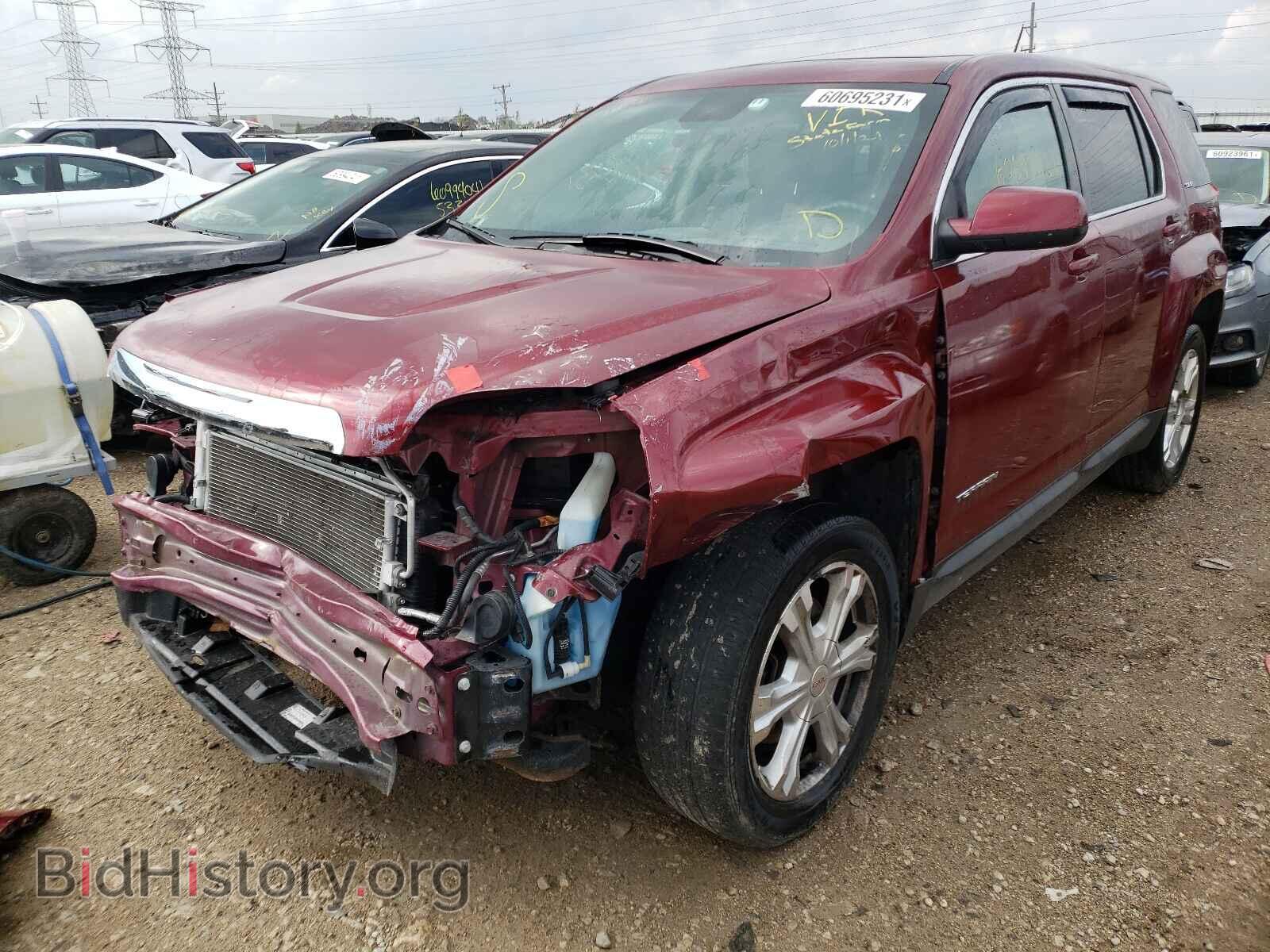 2017 GMC TERRAIN - VIN: 2GKALMEK6H6245423 - Фото 2