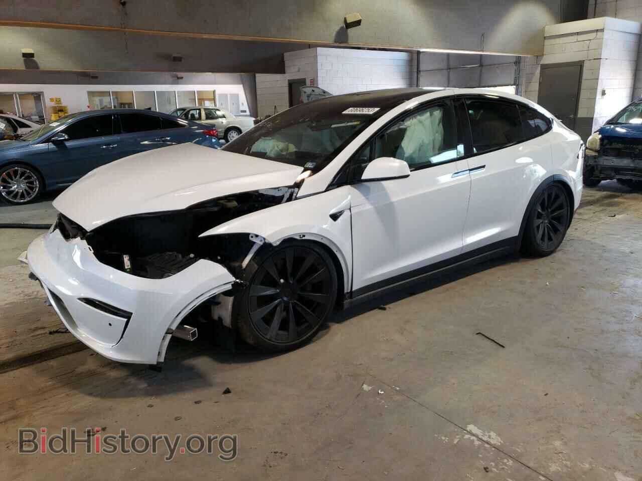 Photo 7SAXCDE52NF358813 - TESLA MODEL X 2022