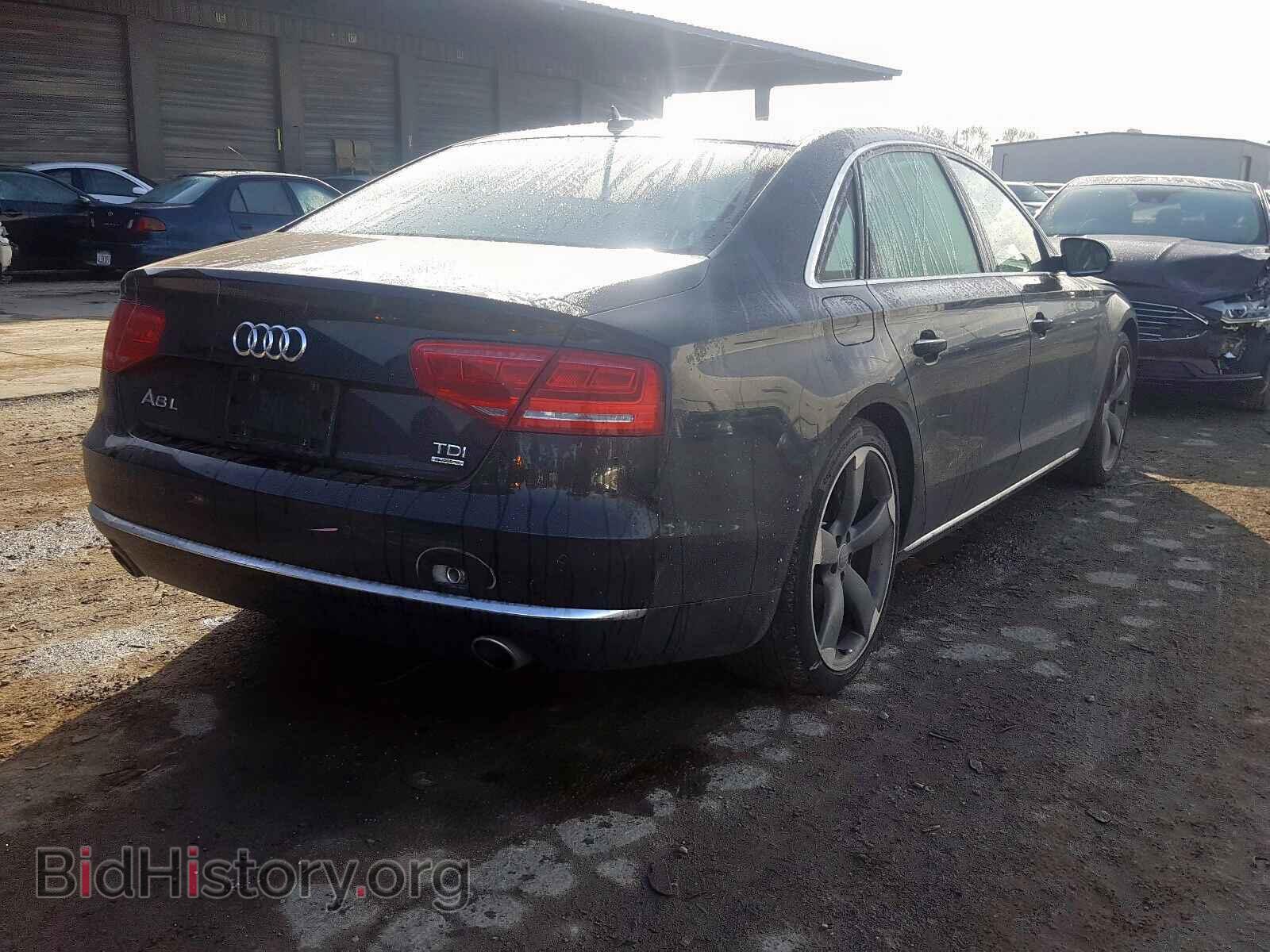 2014 AUDI A8 - VIN: WAURMAFD8EN002050 - Фото 4