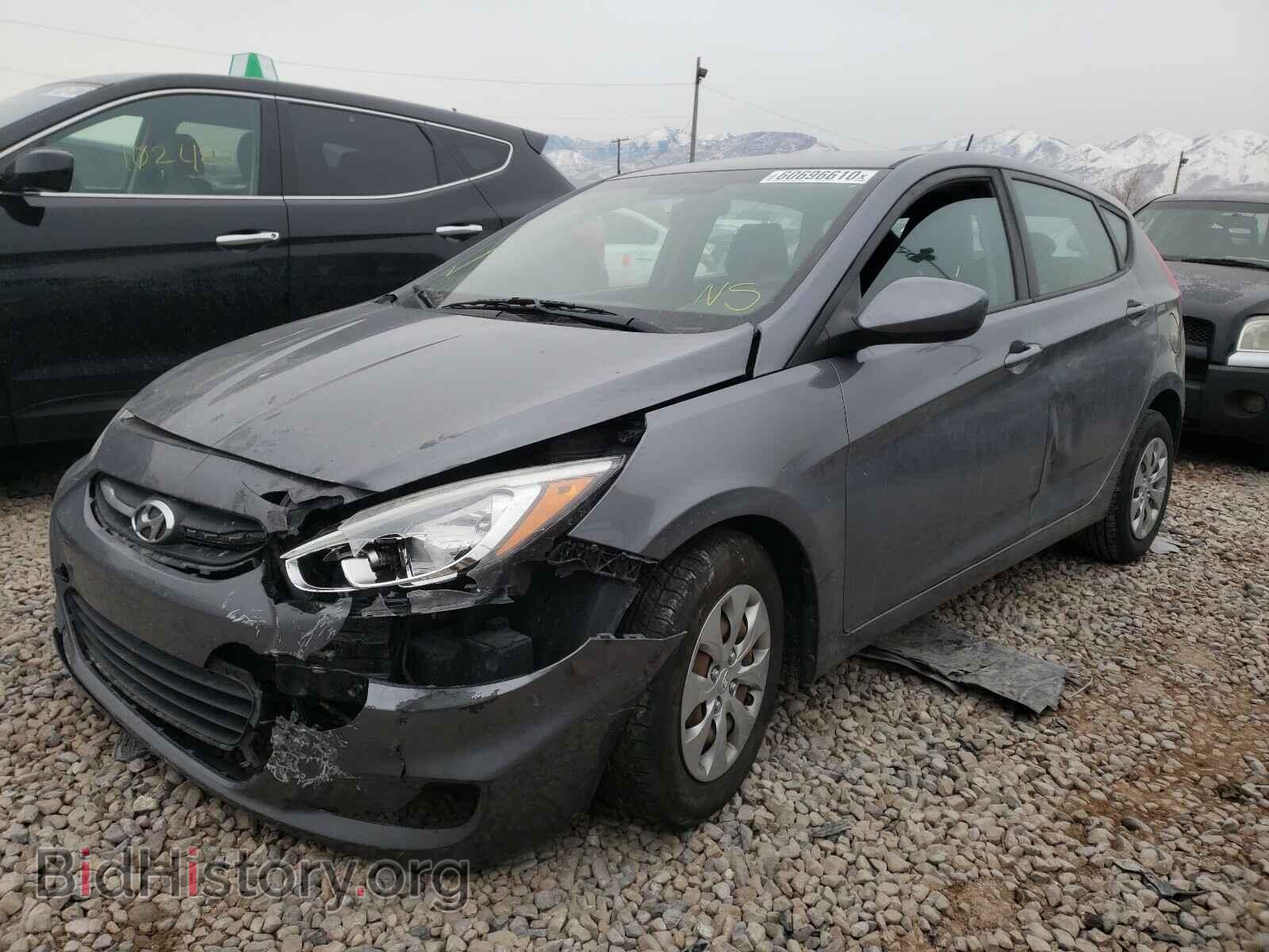 2017 HYUNDAI ACCENT - VIN: KMHCT5AE2HU306340 - Фото 2