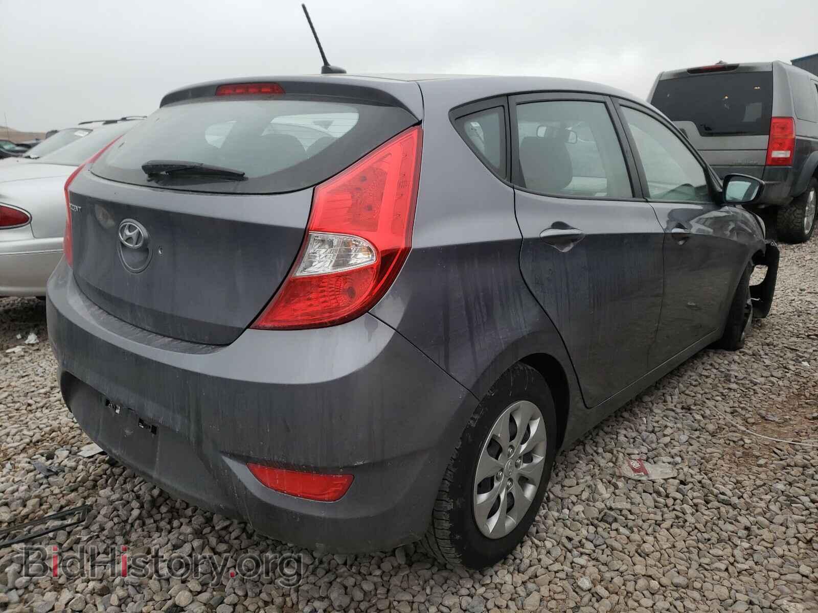 2017 HYUNDAI ACCENT - VIN: KMHCT5AE2HU306340 - Фото 4