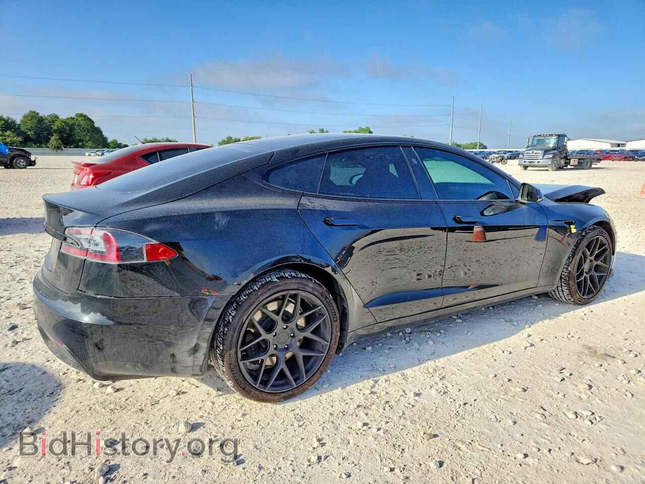 2021 TESLA MODEL S - VIN: 5YJSA1E55MF438200 - Фото 3