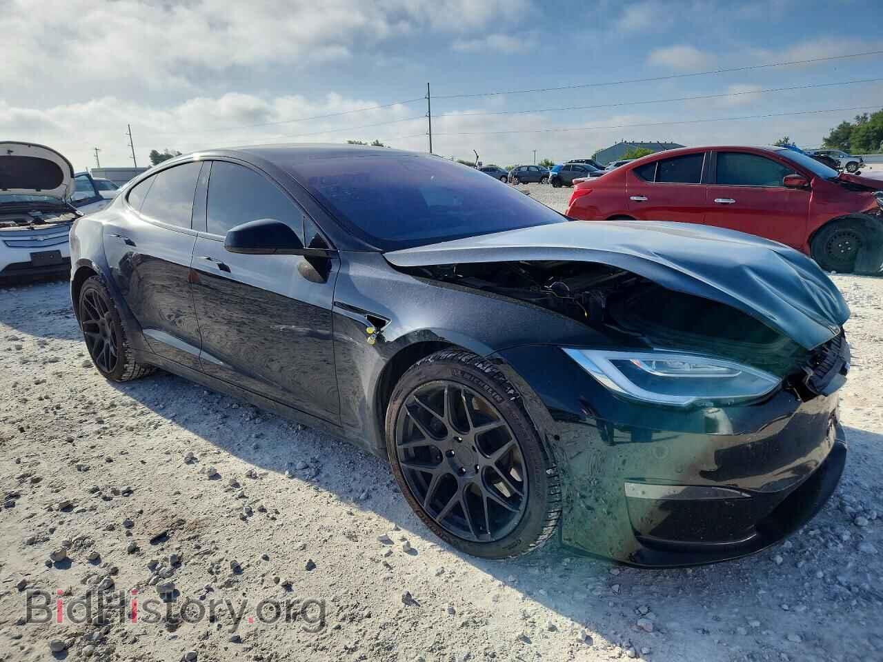 2021 TESLA MODEL S - VIN: 5YJSA1E55MF438200 - Фото 4