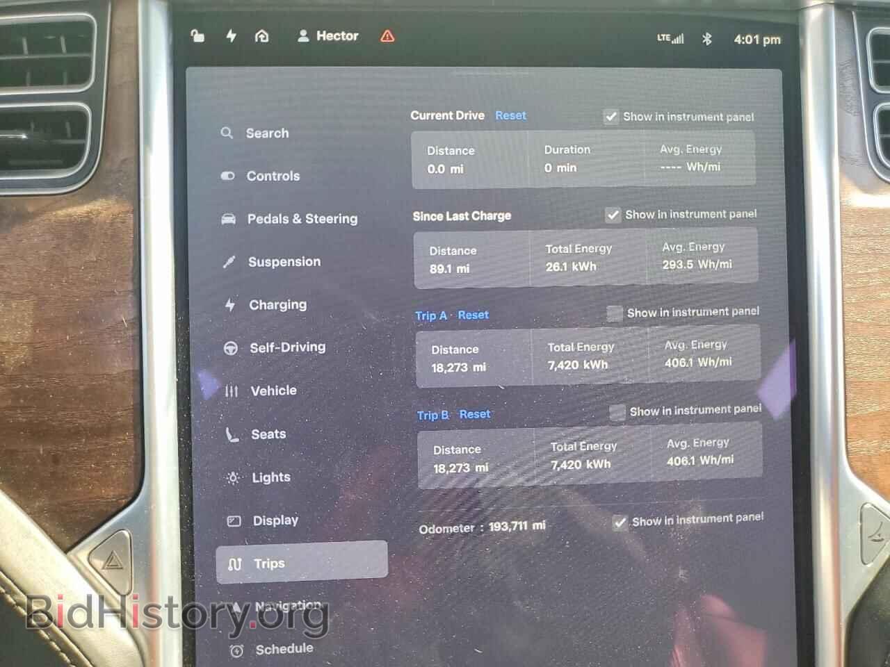 2016 TESLA MODEL X - VIN: 5YJXCBE2XGF003883 - Photo 9