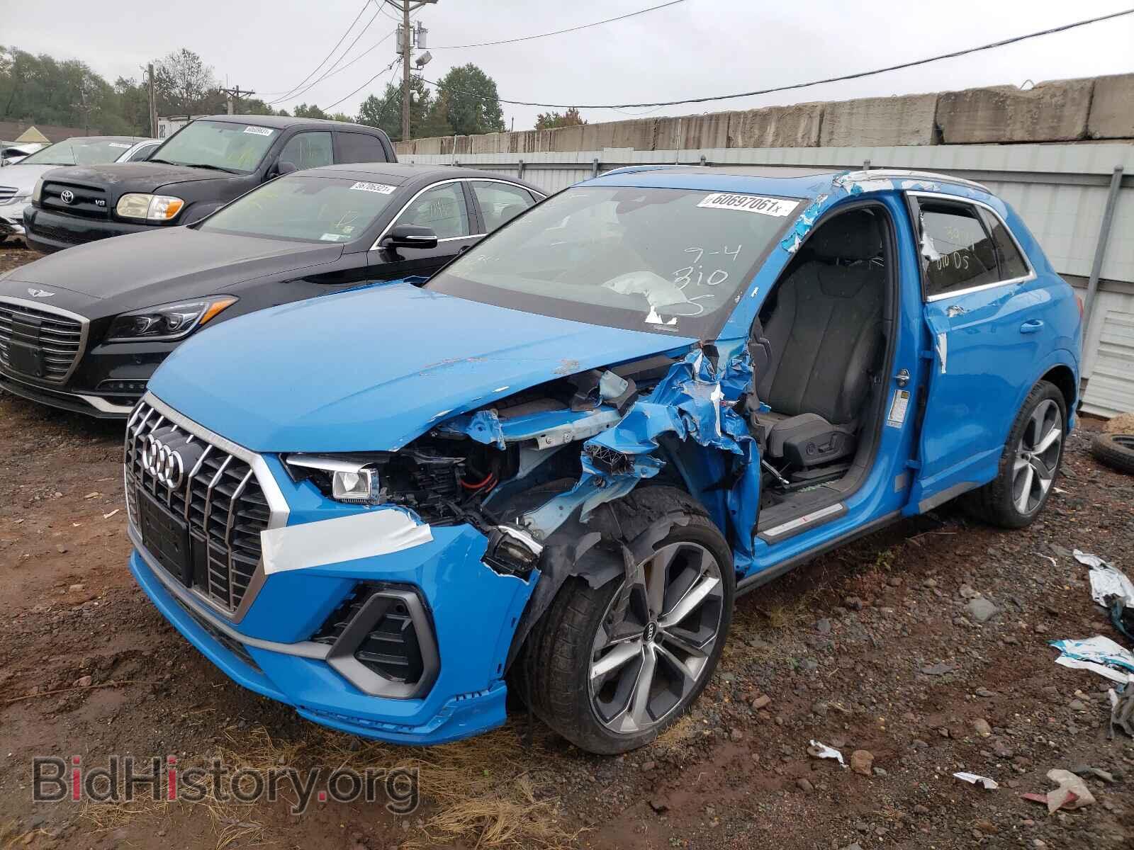 2020 AUDI Q3 - VIN: WA1EECF39L1015261 - Фото 2