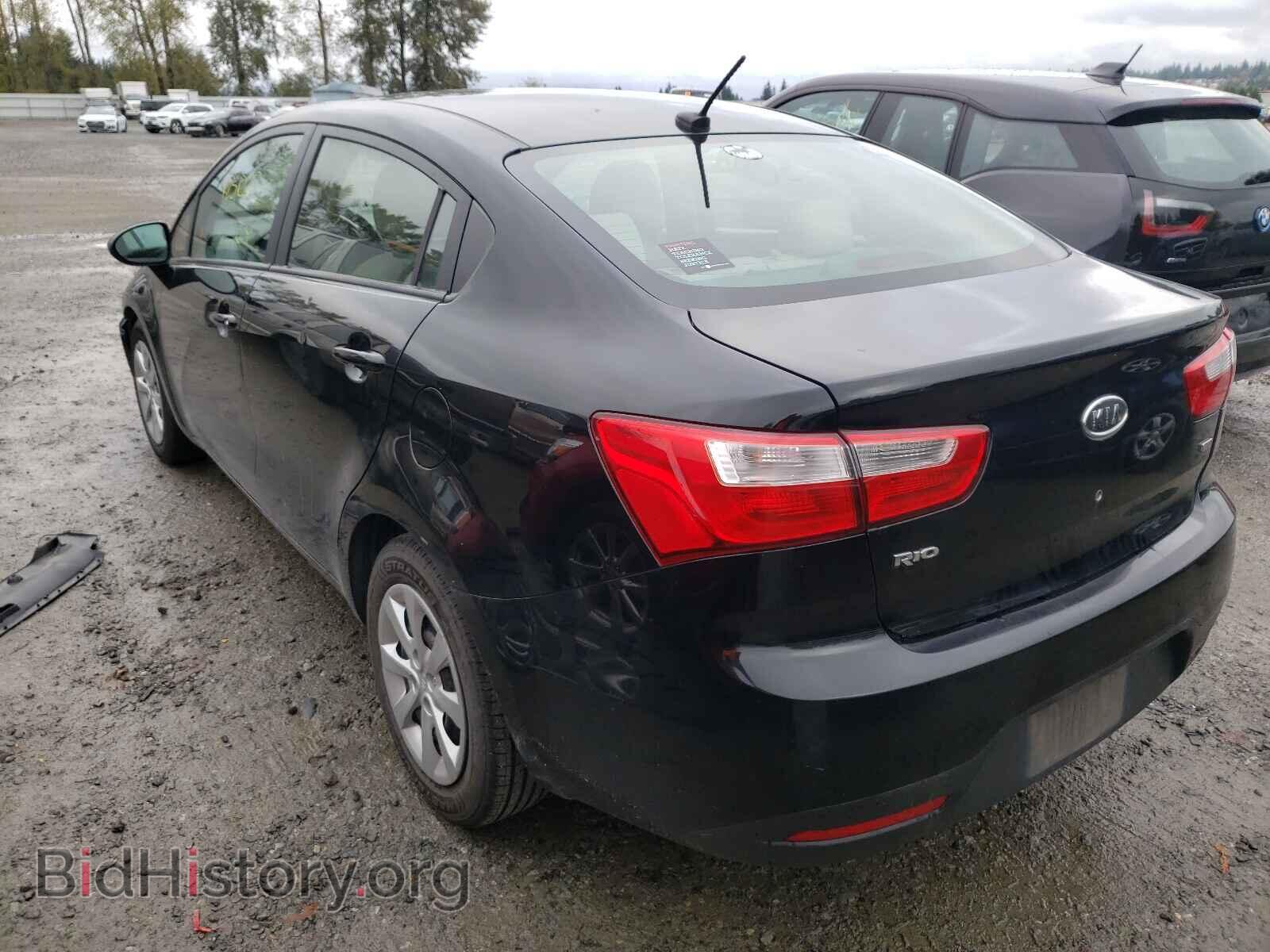 2012 KIA RIO - VIN: KNADM4A31C6072295 - Фото 3