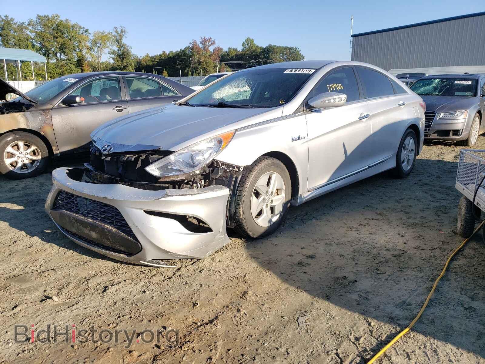 2012 HYUNDAI SONATA - VIN: KMHEC4A42CA045151 - Фото 2