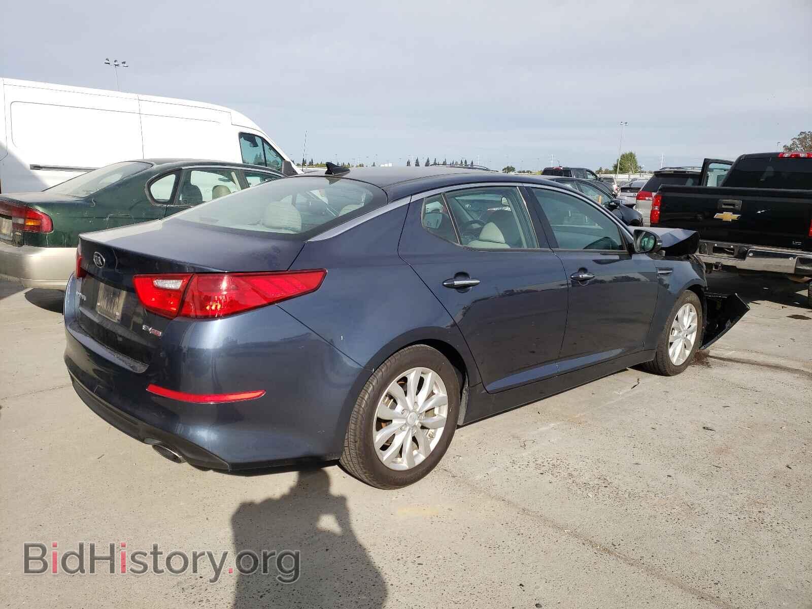 2015 KIA OPTIMA - VIN: 5XXGN4A75FG372251 - Фото 4