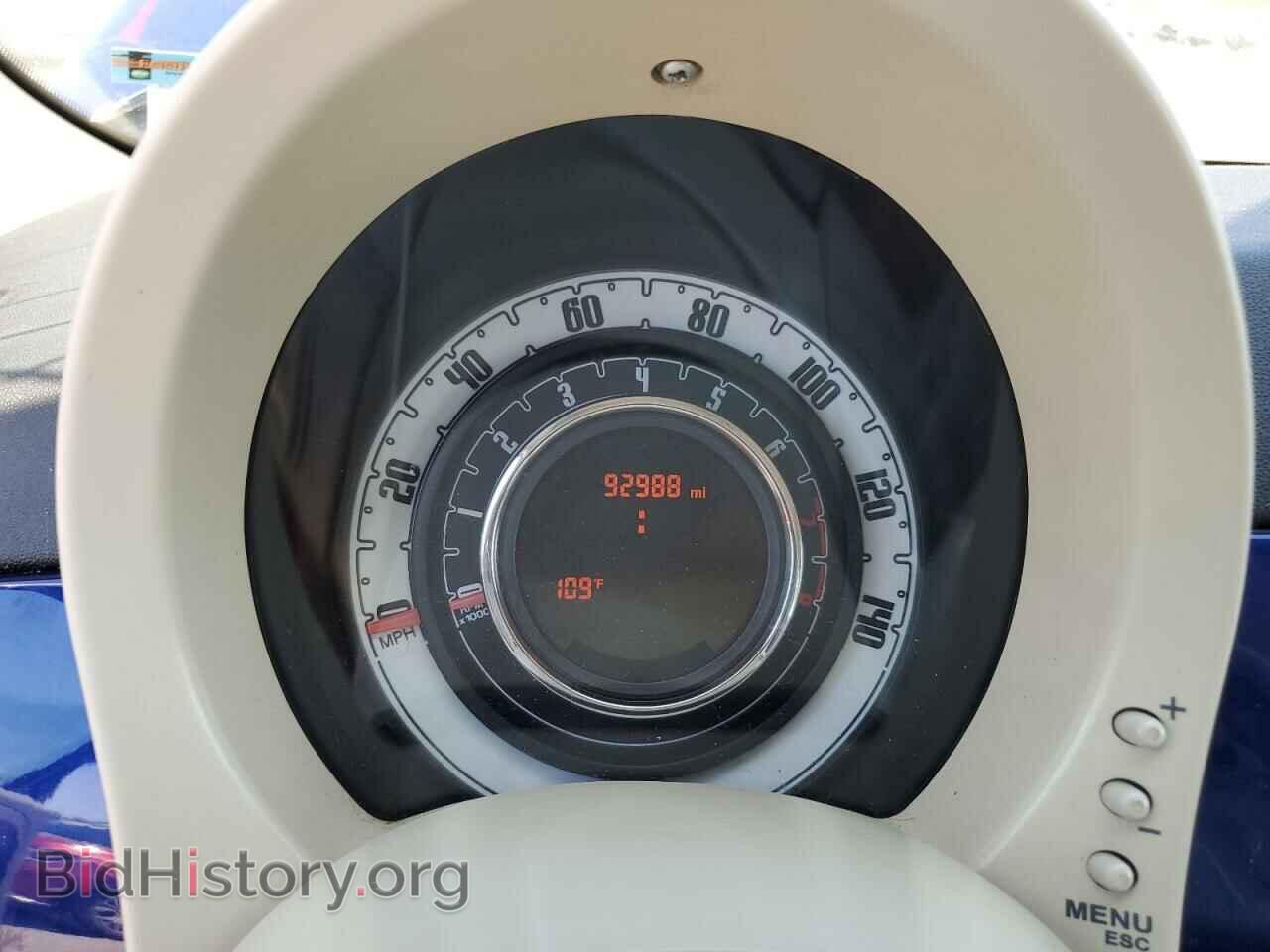 2012 FIAT 500 - VIN: 3C3CFFAR6CT343905 - Фото 9