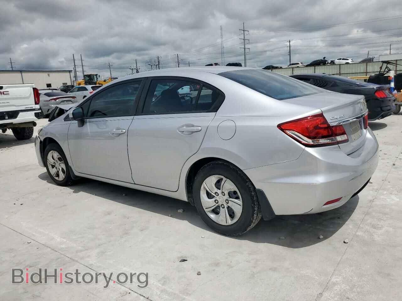 2014 HONDA CIVIC - VIN: 2HGFB2F52EH506677 - Фото 2
