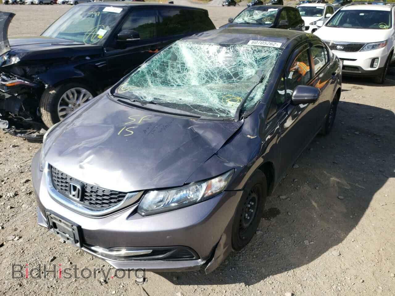 2015 HONDA CIVIC - VIN: 19XFB2F51FE258384 - Фото 2