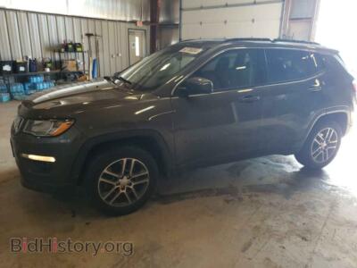 2017 Jeep COMPASS Latitude, серый — VIN 3C4NJCBB2HT672448, Copart