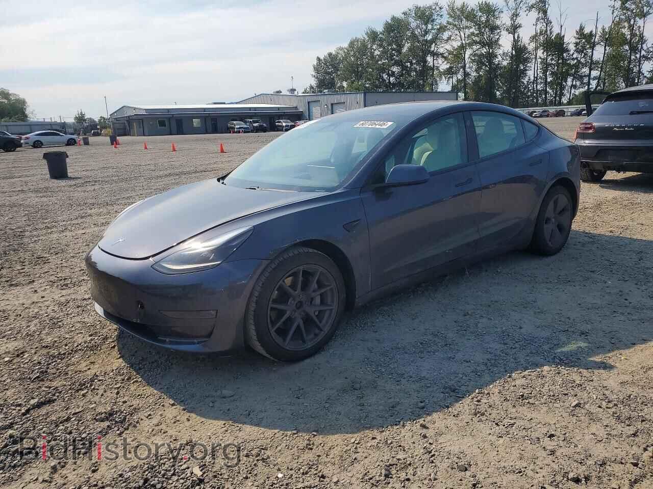 Фотография 5YJ3E1EB5MF051077 - TESLA MODEL 3 2021