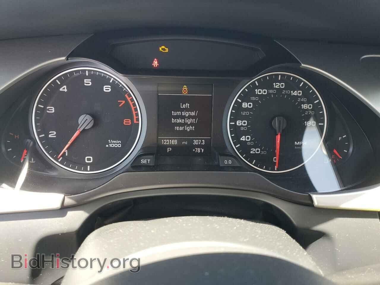 2012 AUDI A4 - VIN: WAUFFAFL8CN008447 - Фото 9