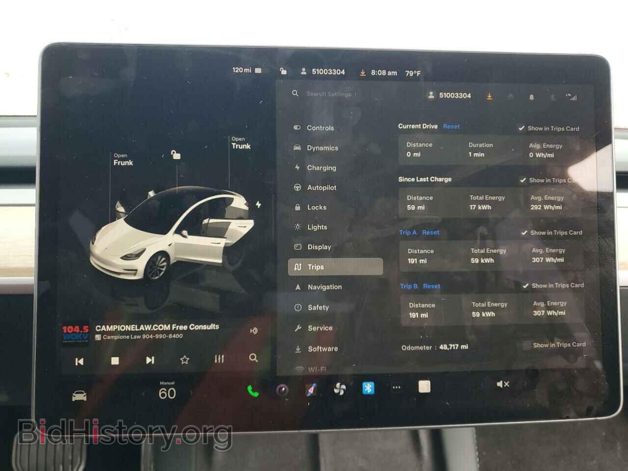 2023 TESLA MODEL 3 - VIN: 5YJ3E1EA2PF439119 - Фото 9