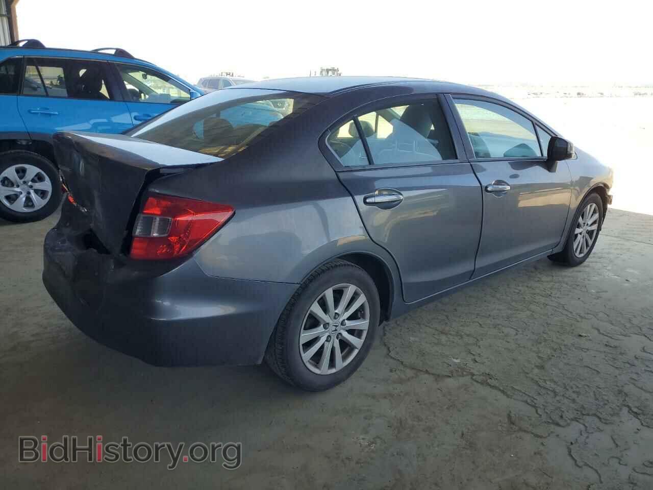 2012 HONDA CIVIC - VIN: 2HGFB2F82CH601666 - Фото 3