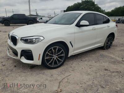 2020 BMW X4 XDRIVE30I, white — VIN 5UX2V1C07LLE67819, Copart