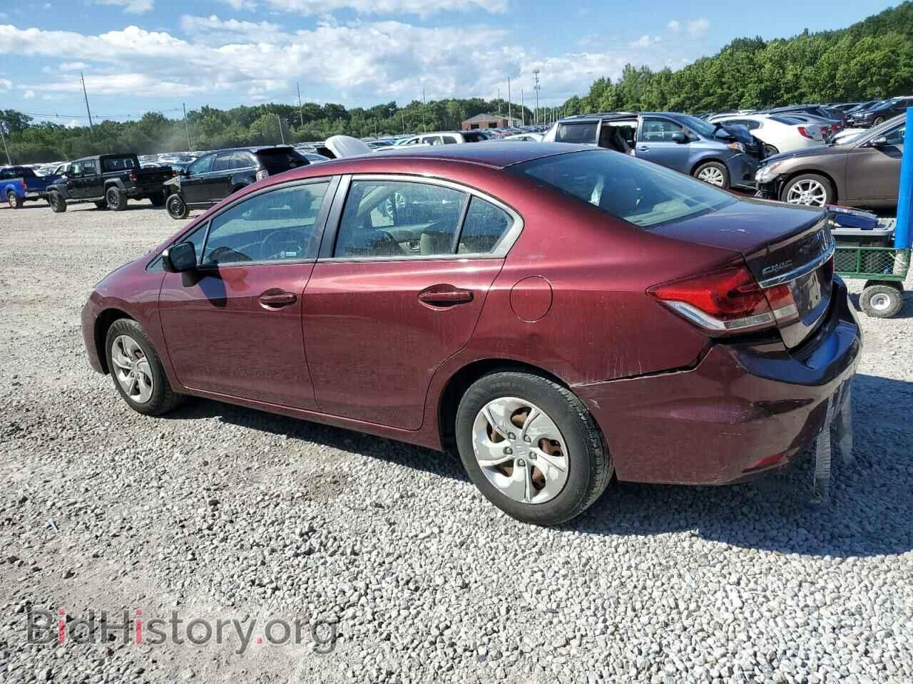 2014 HONDA CIVIC - VIN: 2HGFB2F58EH510832 - Фото 2