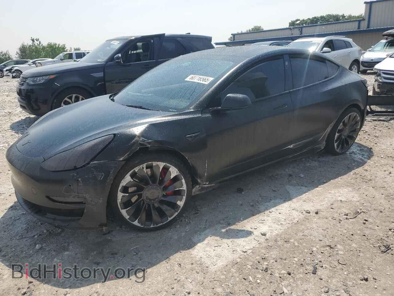 Photo 5YJ3E1ECXPF582188 - TESLA MODEL 3 2023
