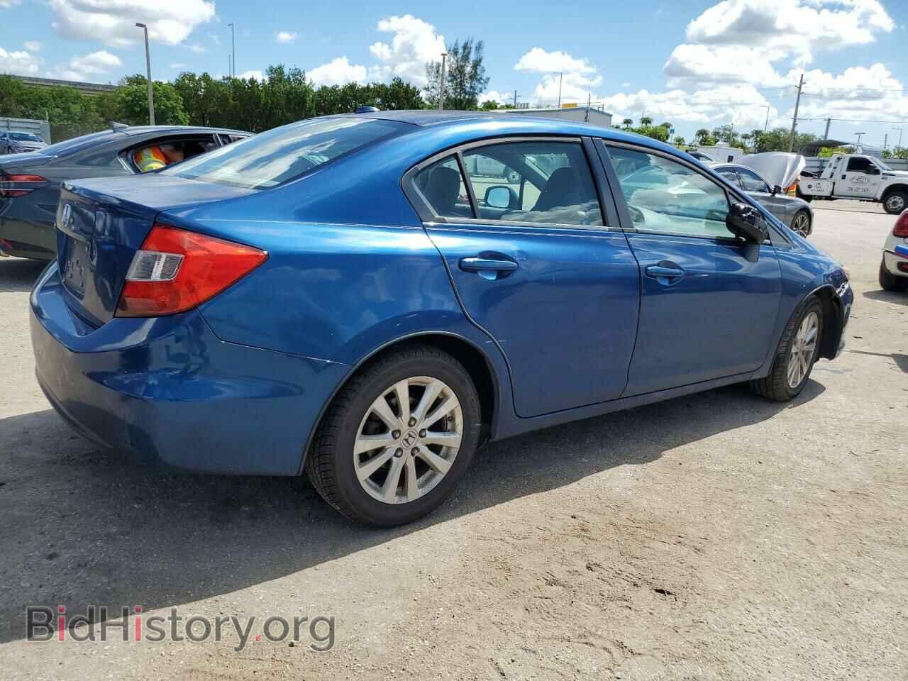 2012 HONDA CIVIC - VIN: 2HGFB2F90CH512977 - Фото 3
