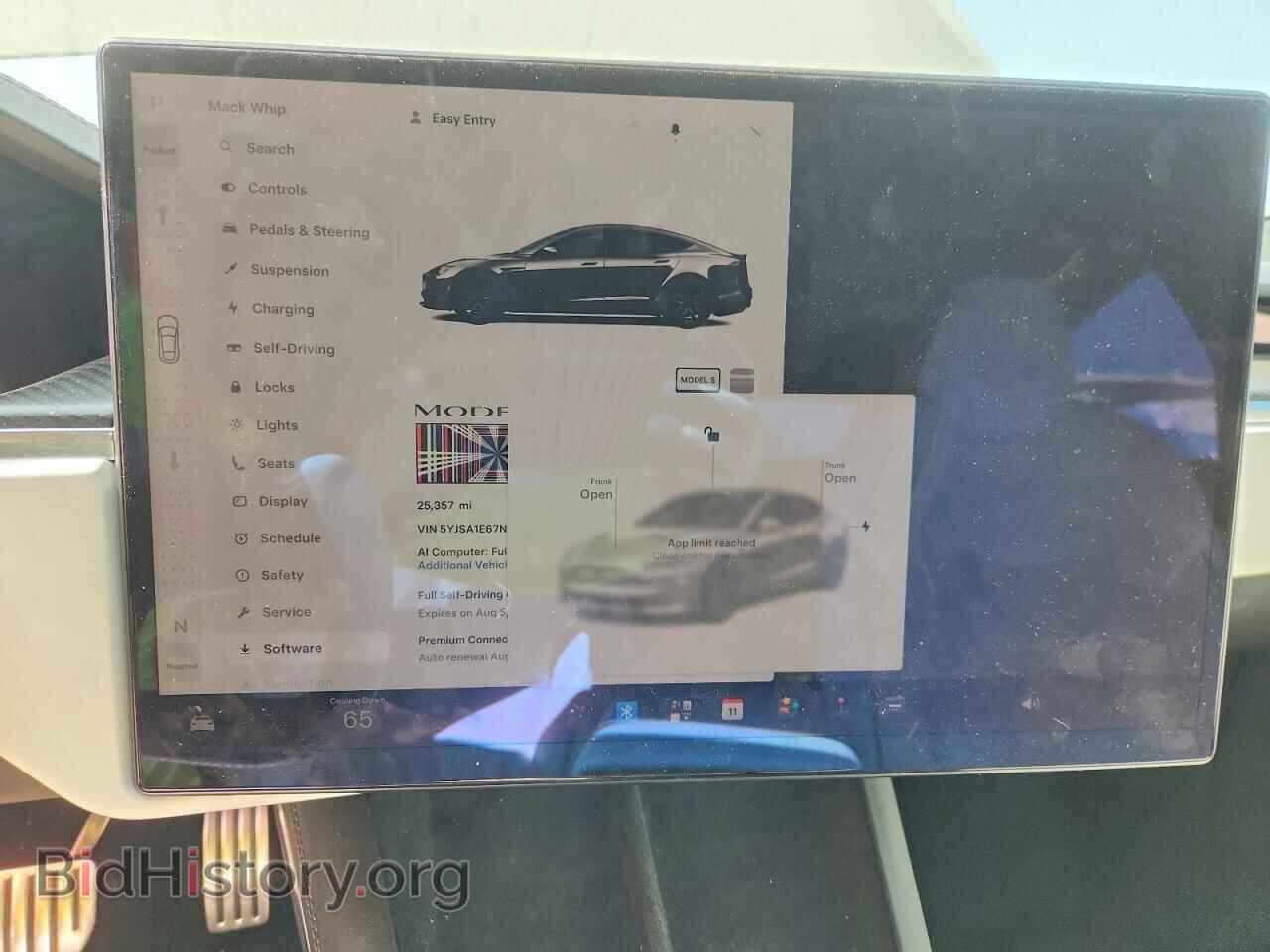 2022 TESLA MODEL S - VIN: 5YJSA1E67NF479342 - Photo 9