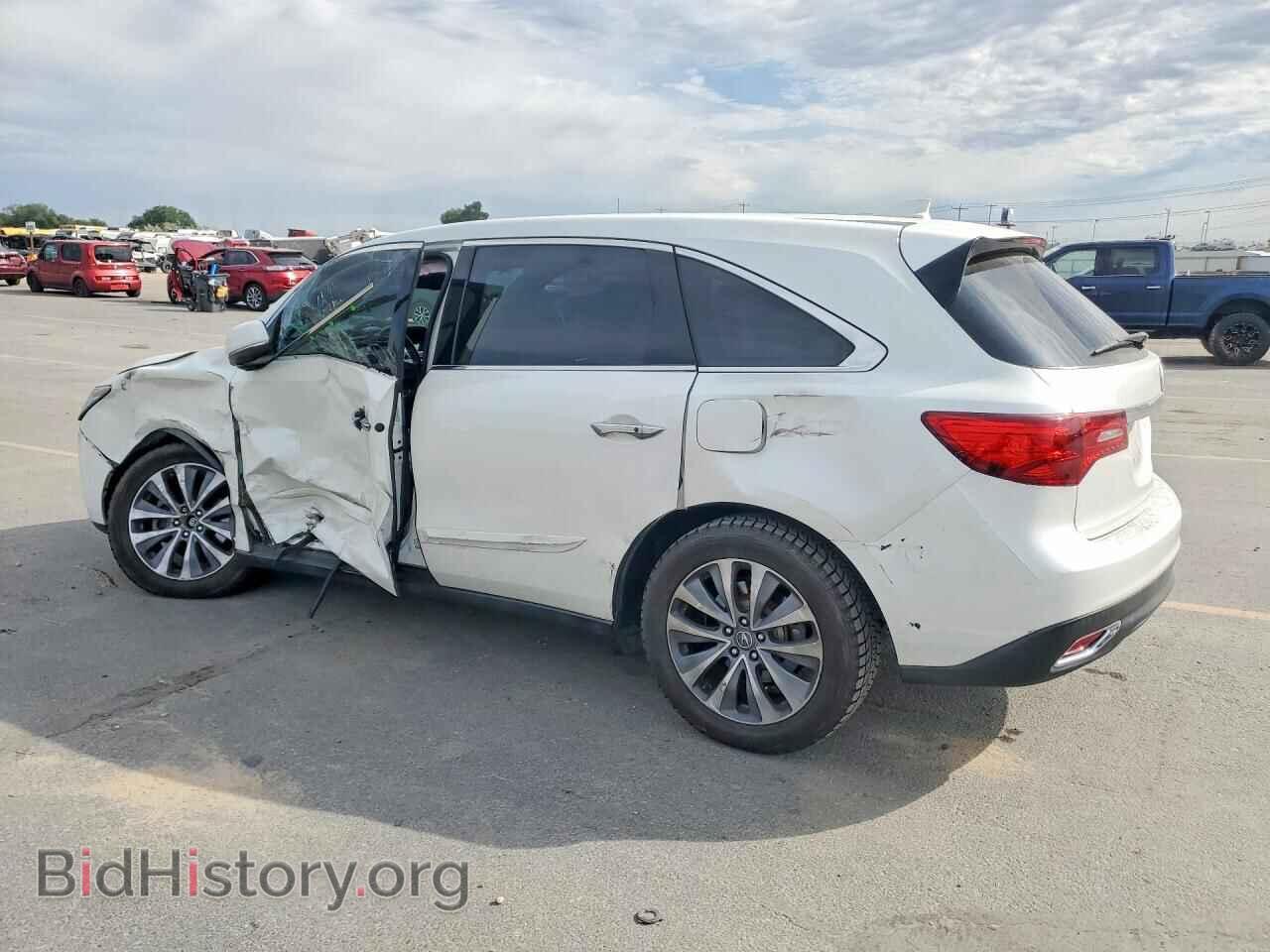 2014 ACURA MDX - VIN: 5FRYD3H45EB009297 - Photo 2