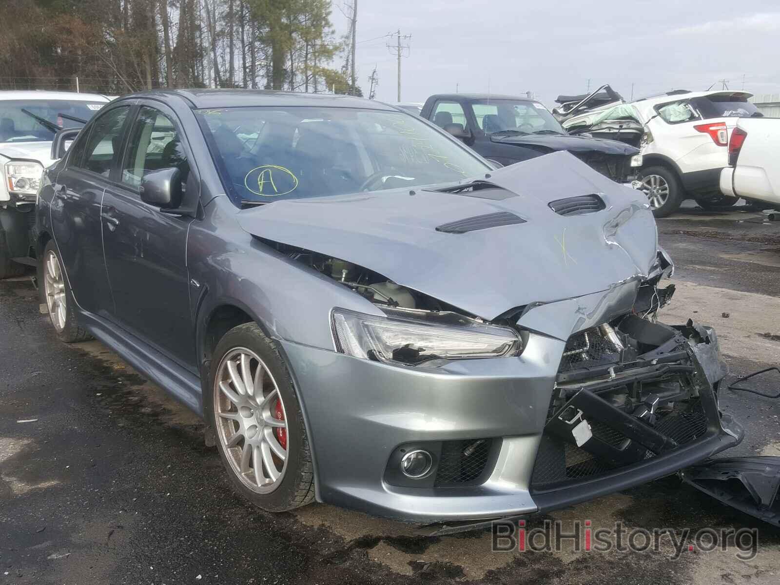 Photo JA32W8FV1FU012893 - MITSUBISHI EVO 2015