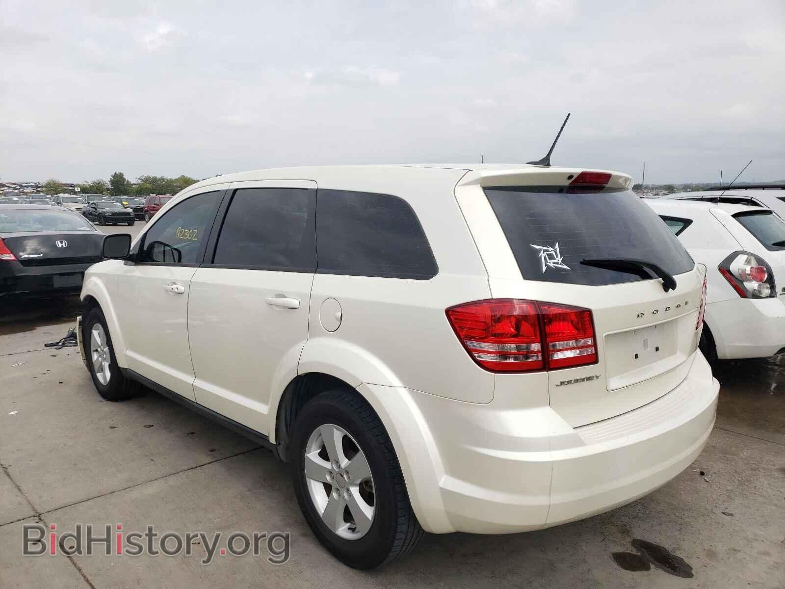 2013 DODGE JOURNEY - VIN: 3C4PDCAB3DT626817 - Фото 3
