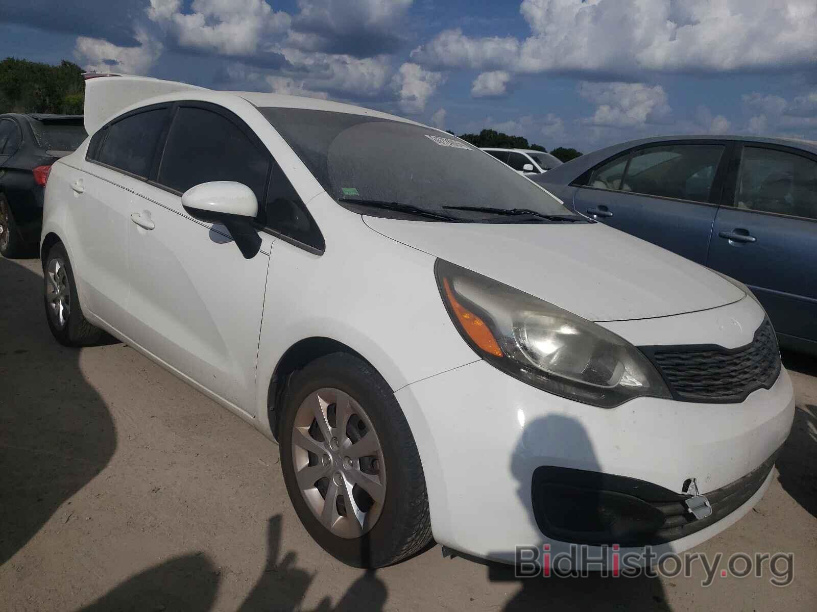 Photo KNADM4A33C6056504 - KIA RIO 2012