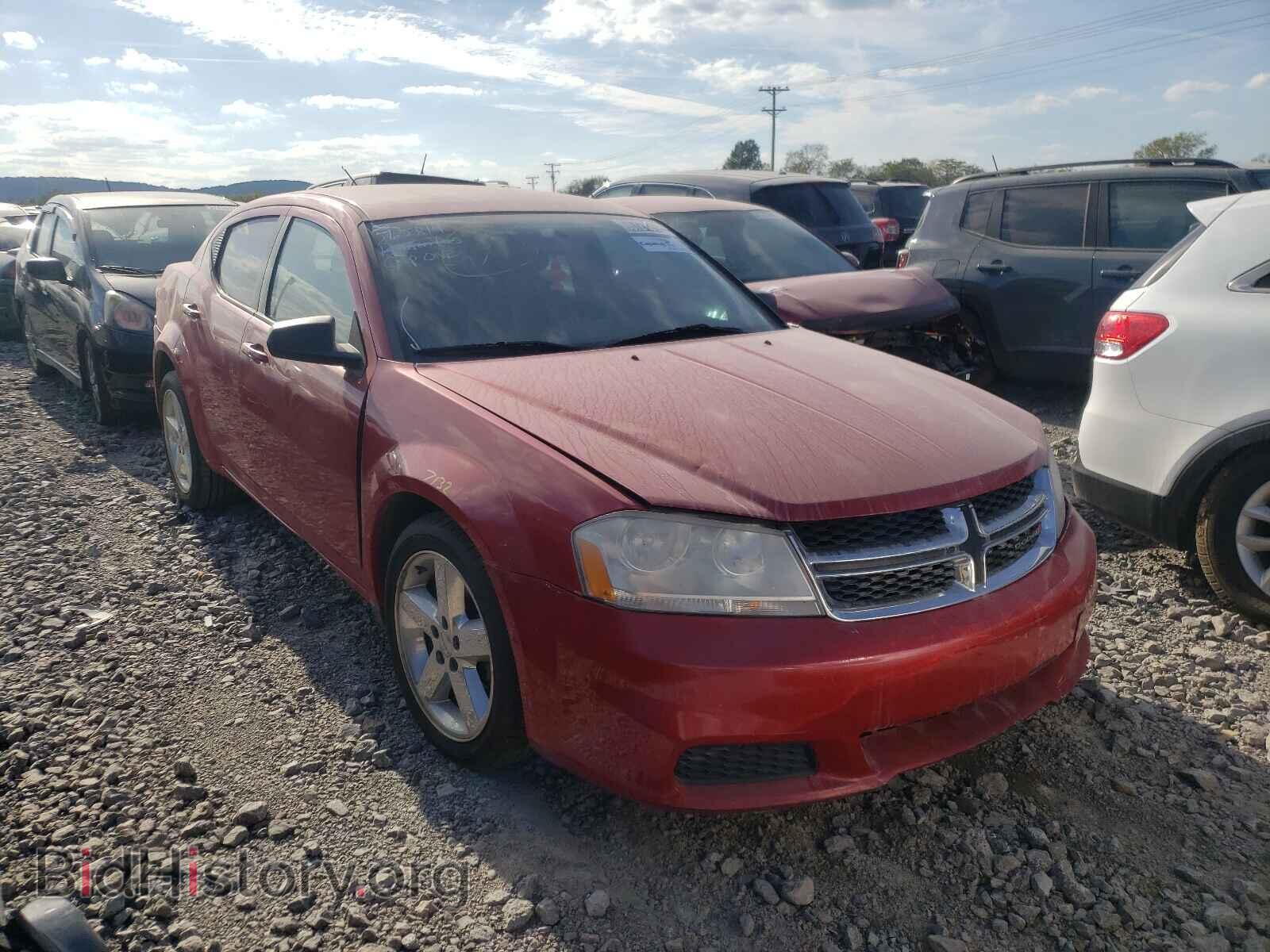 Photo 1C3CDZAB1DN565814 - DODGE AVENGER 2013