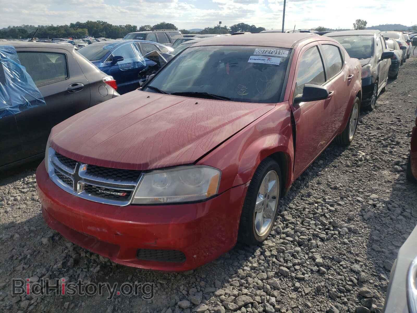 2013 DODGE AVENGER - VIN: 1C3CDZAB1DN565814 - Фото 2