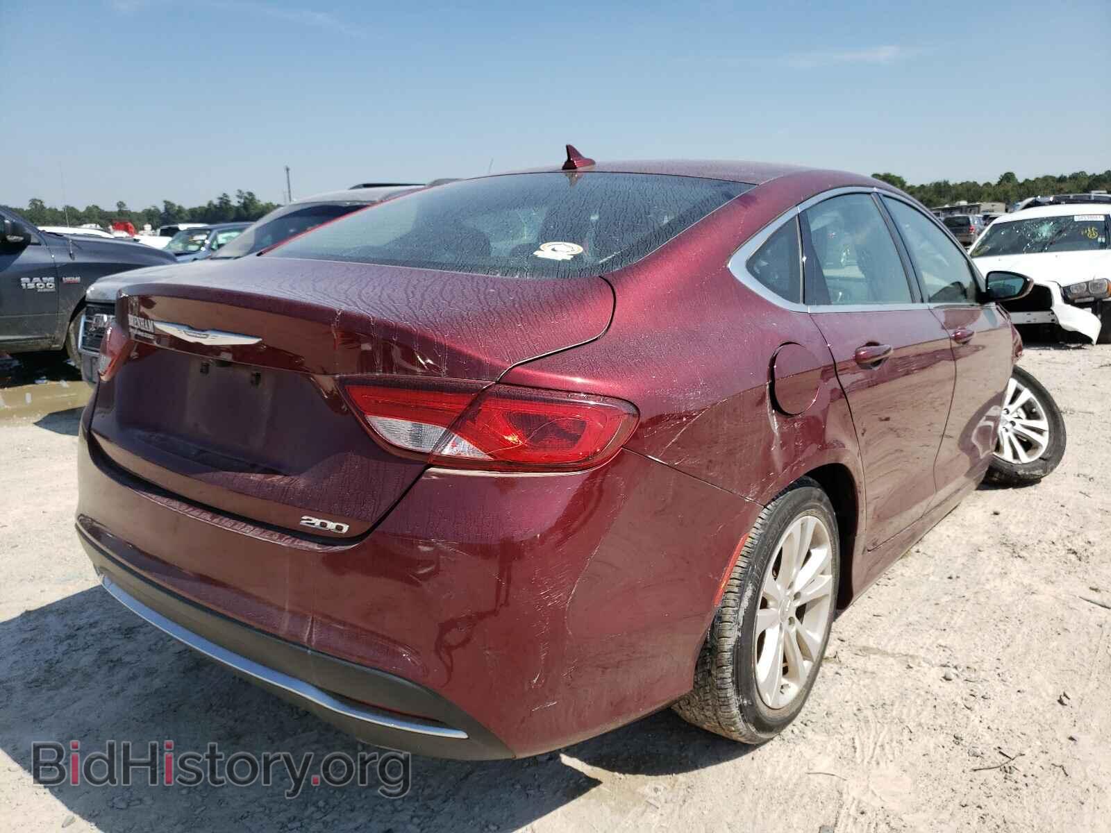 2016 CHRYSLER 200 - VIN: 1C3CCCAB5GN120433 - Фото 4