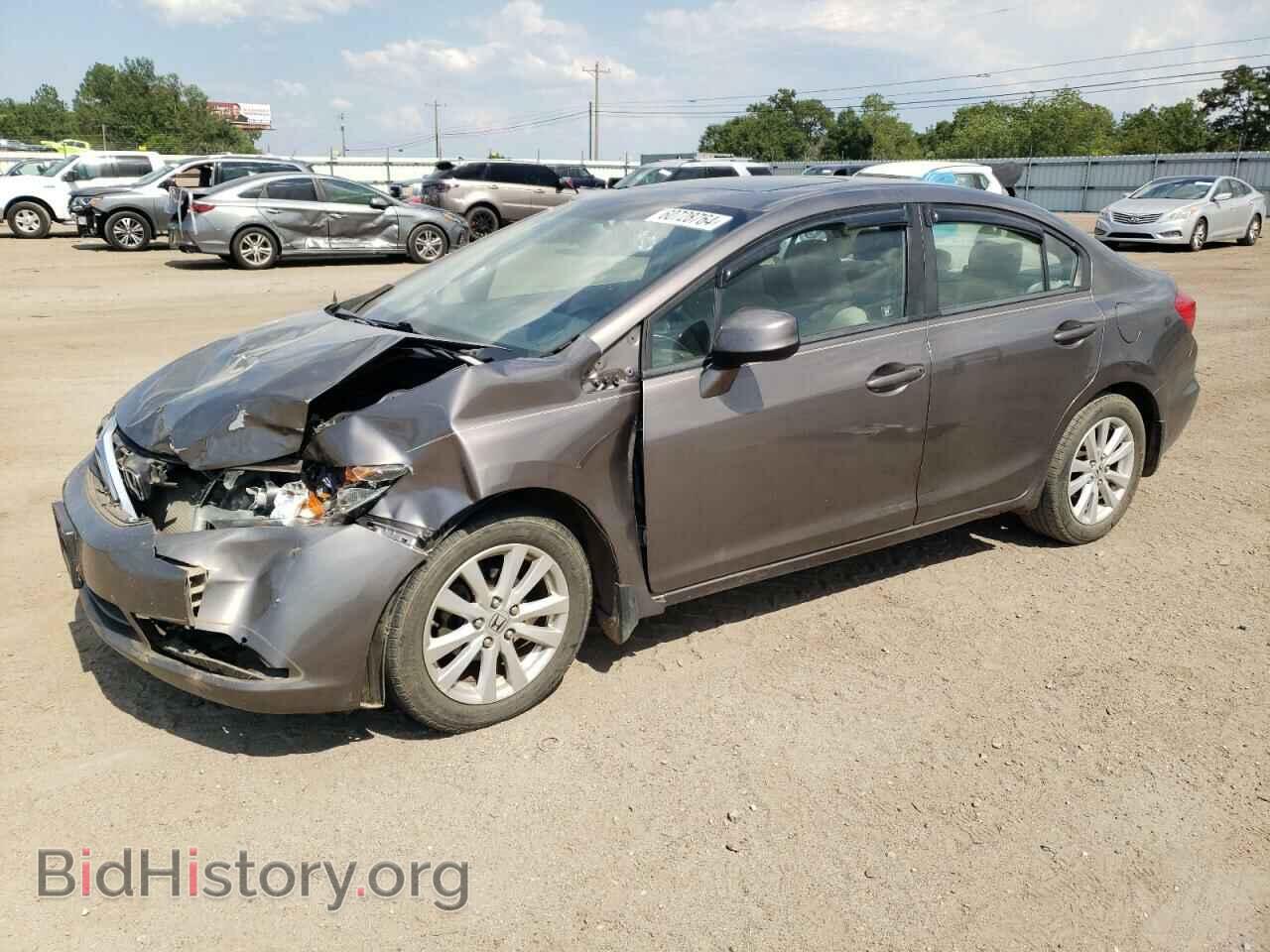 Photo 19XFB2F87CE009657 - HONDA CIVIC 2012