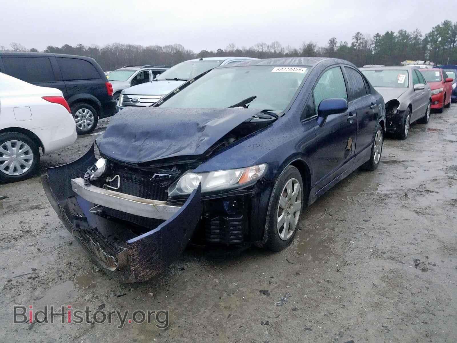 2010 HONDA CIVIC LX - VIN: 19XFA1F5XAE075121 - Фото 2