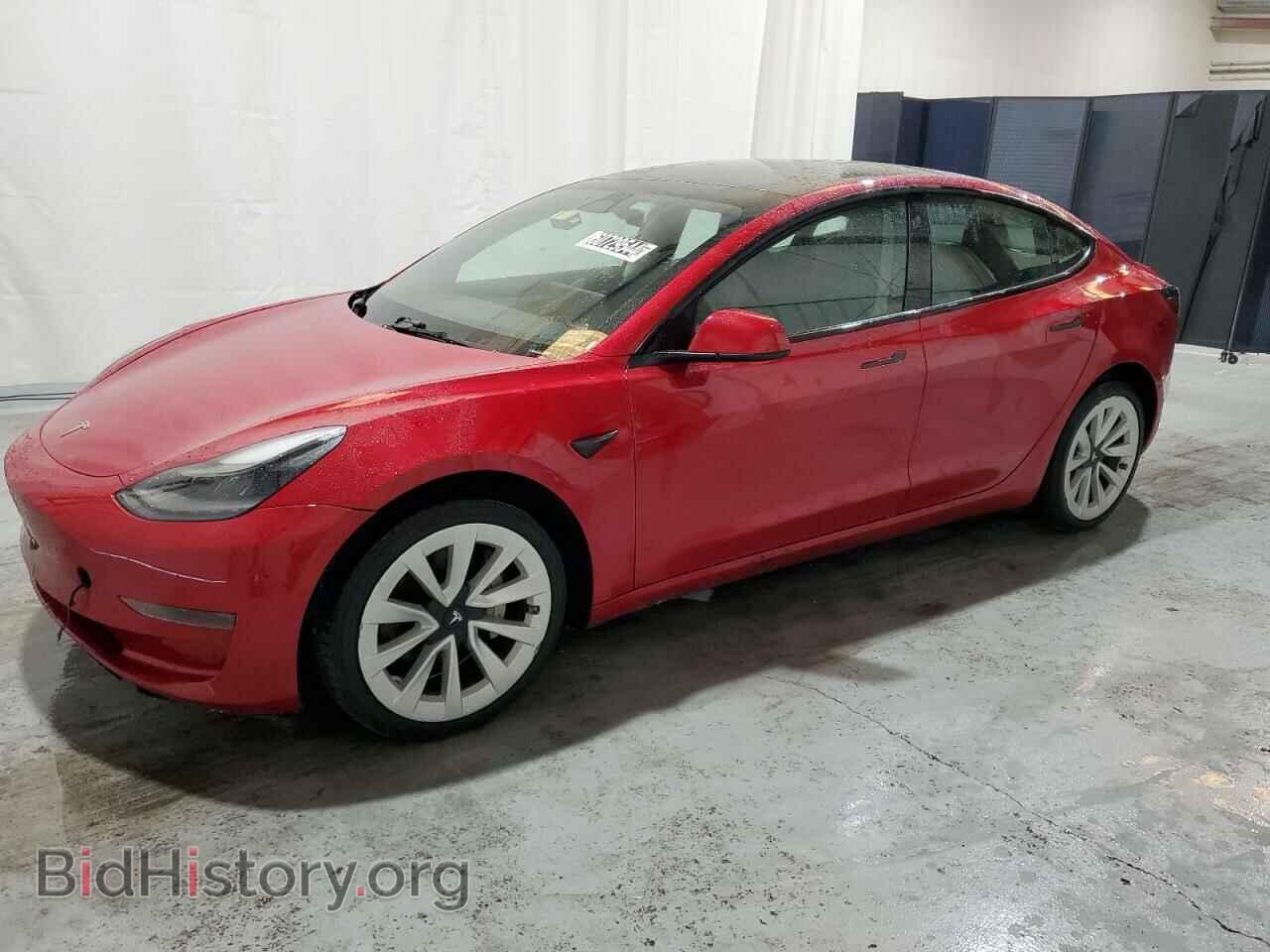 Фотография 5YJ3E1EA3NF304793 - TESLA MODEL 3 2022