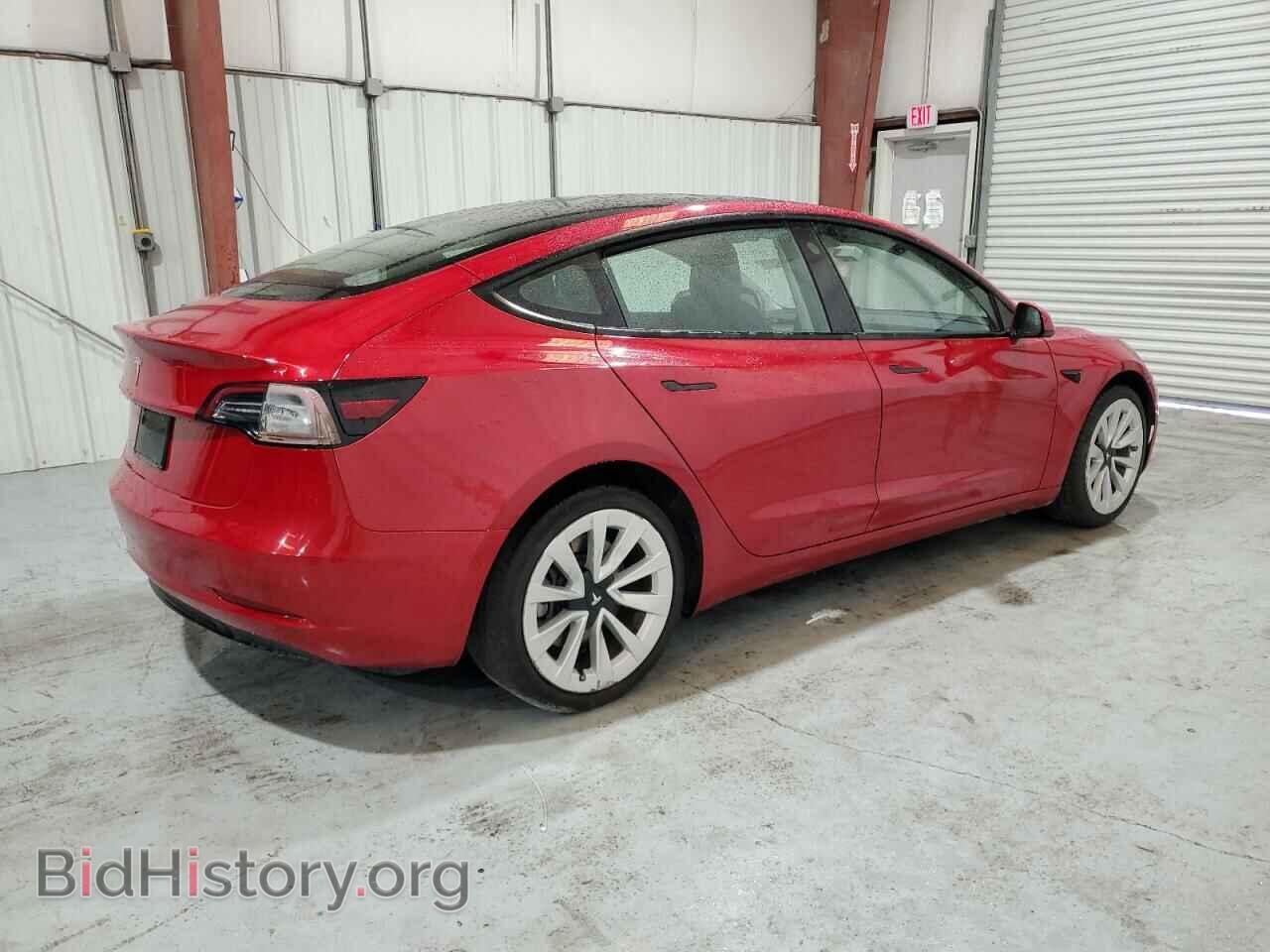 2022 TESLA MODEL 3 - VIN: 5YJ3E1EA3NF304793 - Фото 3