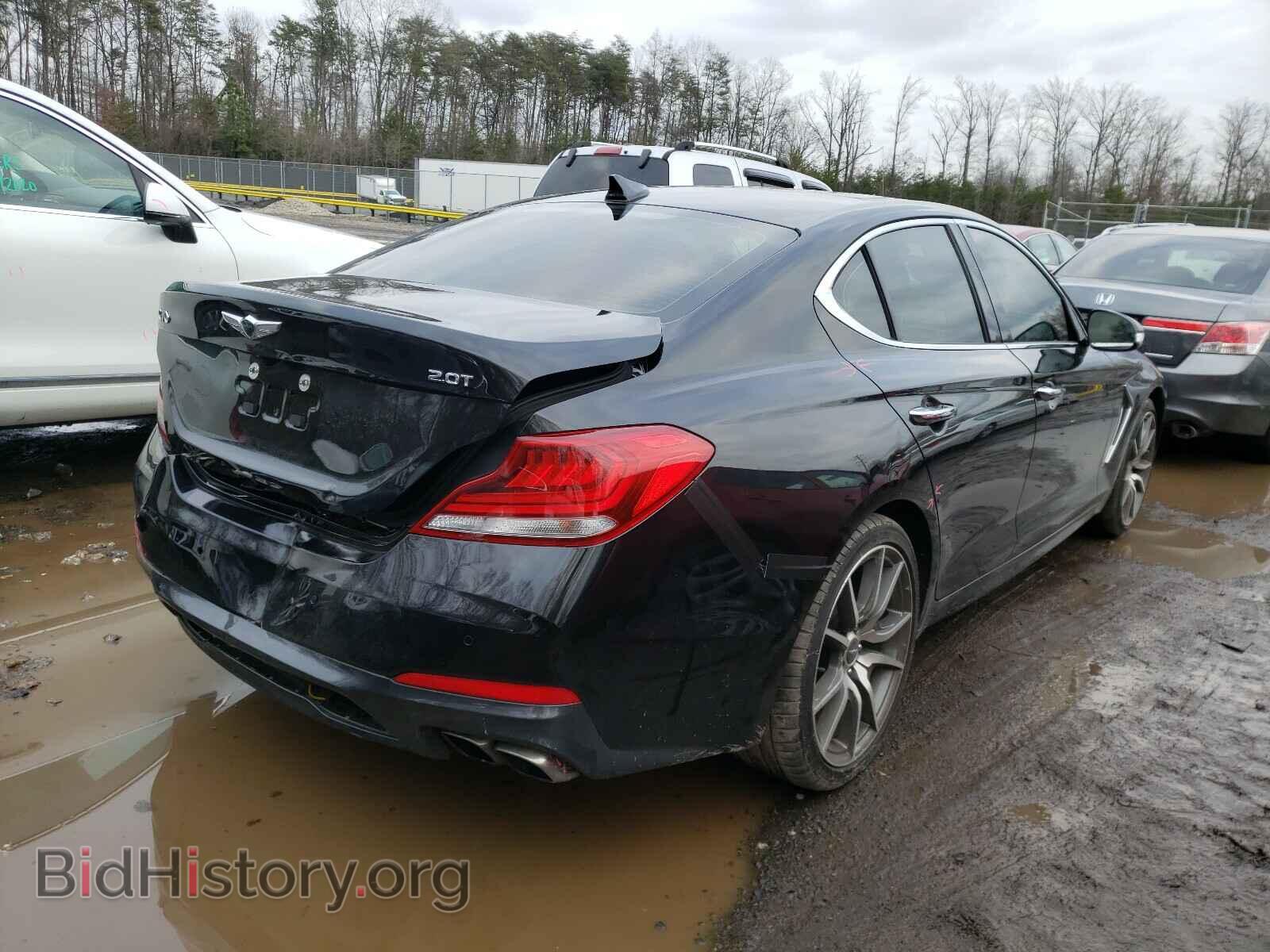 2019 GENESIS G70 - VIN: KMTG44LA2KU017068 - Фото 4