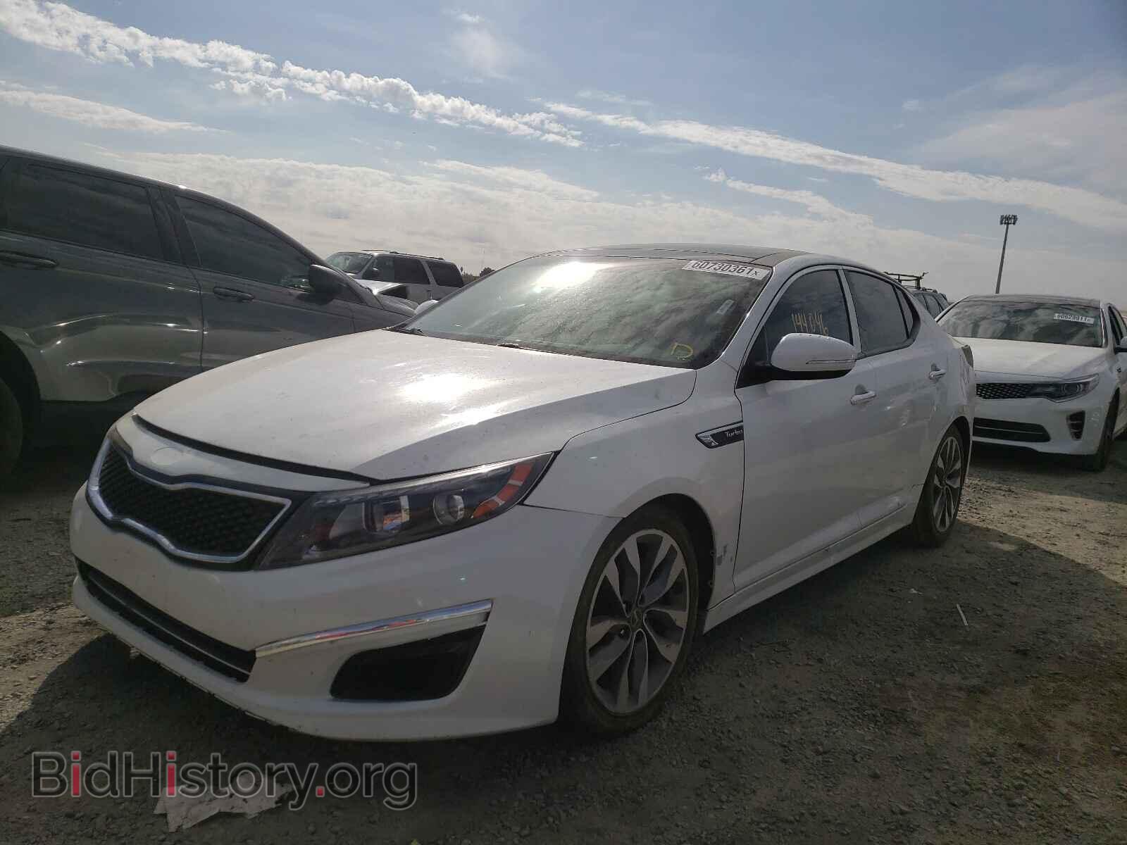 2015 KIA OPTIMA - VIN: 5XXGR4A61FG397630 - Фото 2